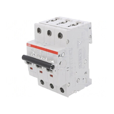 Întrerupător de supracurent 230/400VAC Inom: 63A Poli: 3 6kA | Electronic-mag.ro | Componente Electronice