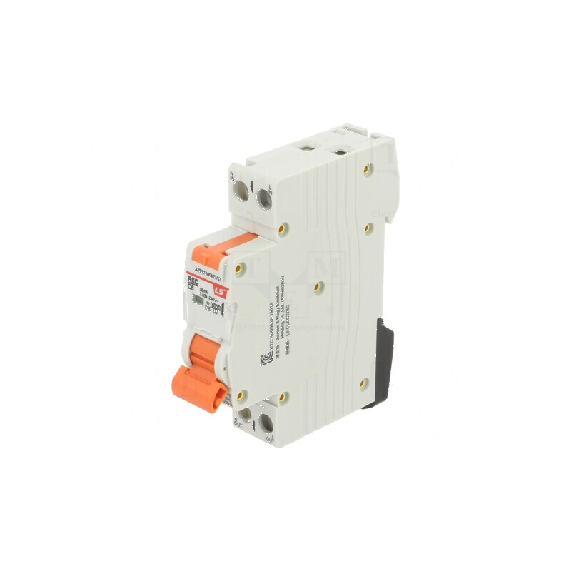 Întrerupător RCBO 6A 30mA 1P N 230/400VAC IP20 | Electronic-mag.ro | Componente Electronice