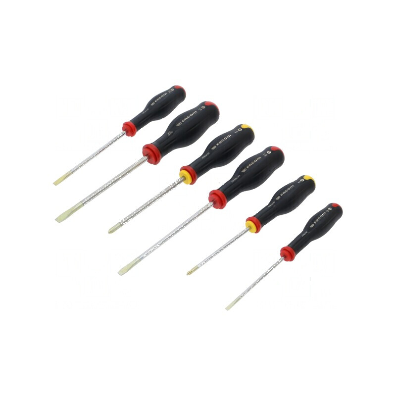 Kit: set de şurubelniţe mixte, 6 buc. | Electronic-mag.ro | Componente Electronice