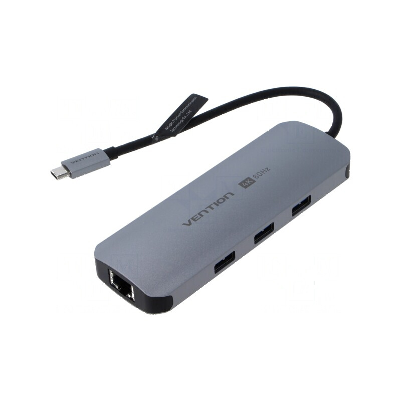 Hub USB USB 3.0 PnP gri Număr porturi: 8 0,15m Culoare: negru - Hub USB 3.0 gri cu 8 porturi - negru | Electronic-mag.ro | Componente Electronice Hub USB USB 3.0 PnP gri Număr porturi: 8 0,15m Culoare: negru - Hub USB 3.0 gri cu 8 porturi - negru | Electronic-mag.ro | Componente Electronice