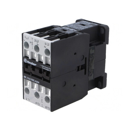 Contactor 3-polar NO x3 pentru şină DIN 6K W | Electronic-mag.ro | Componente Electronice