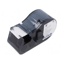 Etichetă autolaminată albă pentru cablu de 25,4mm, dimensiune: 19,05mm | Electronic-mag.ro | Componente Electronice