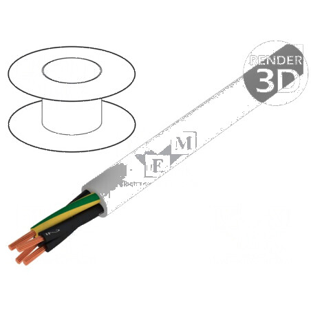 Cablu Pro-Met neecranat 50m | Electronic-mag.ro | Componente Electronice
