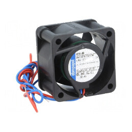 Ventilator axial 24VDC 40x40x25mm 22m3/h 43dBA | Electronic-mag.ro | Componente Electronice