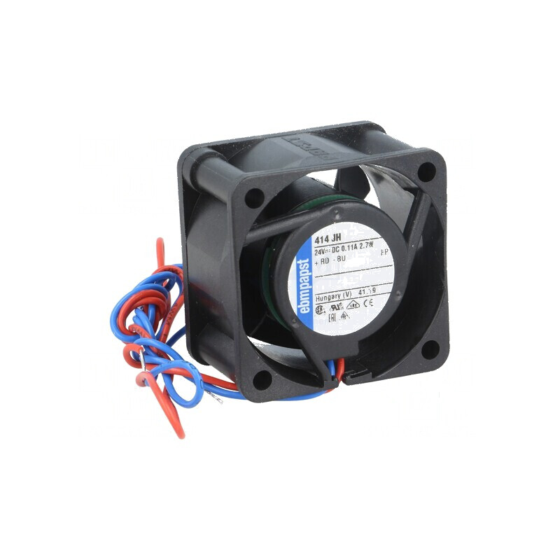 Ventilator axial 24VDC 40x40x25mm 22m3/h 43dBA | Electronic-mag.ro | Componente Electronice