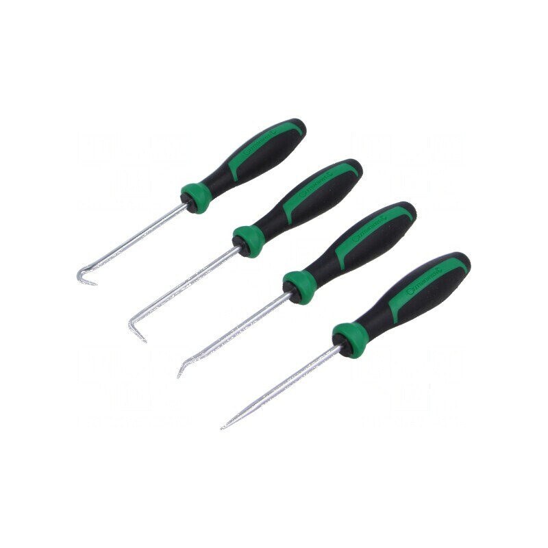 Kit: răzuitoare 165mm 4buc. - Set de răzuitoare de 165mm, 4 bucăți | Electronic-mag.ro | Componente Electronice