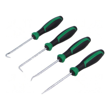 Kit: răzuitoare 165mm 4buc. - Set de răzuitoare de 165mm, 4 bucăți | Electronic-mag.ro | Componente Electronice
