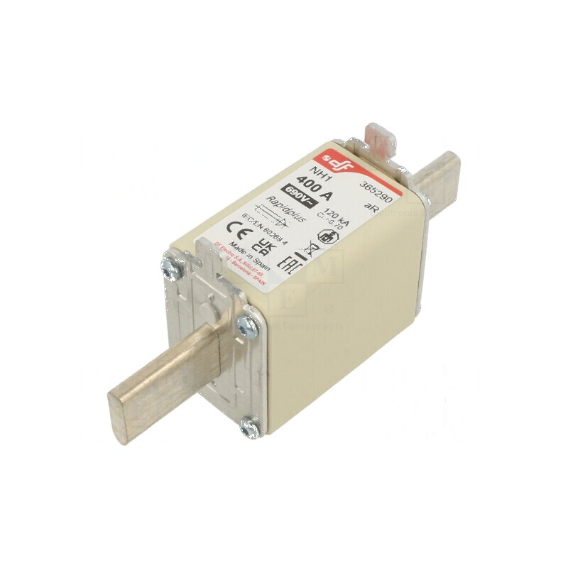Siguranță aR 400A 690VAC 550VDC NH1 | Electronic-mag.ro | Componente Electronice