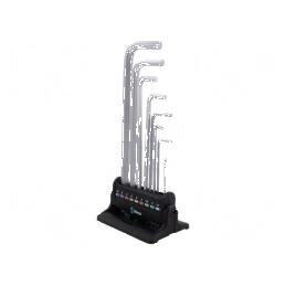 Set chei imbus sferice Hex-Plus, 9 piese | Electronic-mag.ro | Componente Electronice