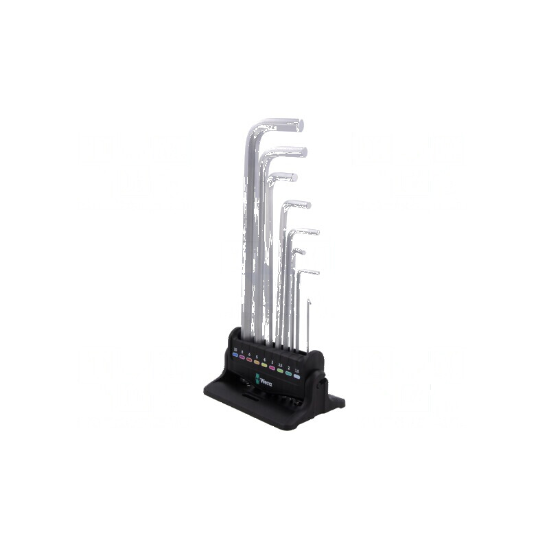 Set chei imbus sferice Hex-Plus, 9 piese | Electronic-mag.ro | Componente Electronice