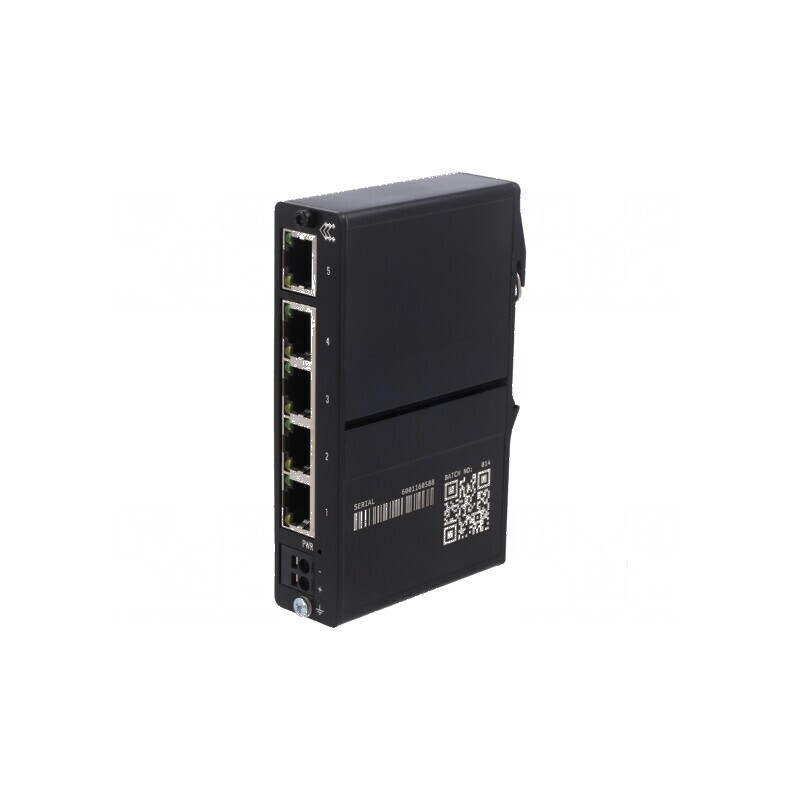 Switch Ethernet neadministrabil cu 5 porturi RJ45 | Electronic-mag.ro | Componente Electronice