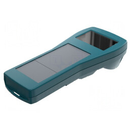 Carcasă pentru afișaj ABS ocean blue | Electronic-mag.ro | Componente Electronice
