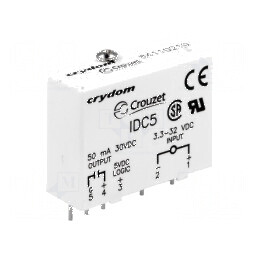Releu semiconductor Ucom 5-28VDC 50mA max 60VDC IDC5 | Electronic-mag.ro | Componente Electronice