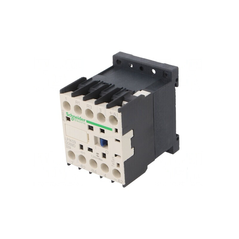 Contactor 4-polar 220VDC 9A TeSys K | Electronic-mag.ro | Componente Electronice