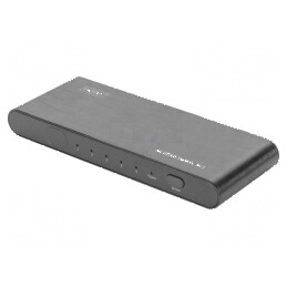 Switch HDMI negru 5 porturi | Electronic-mag.ro | Componente Electronice