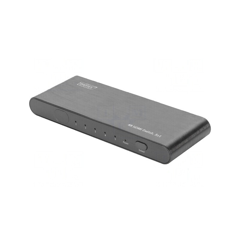 Switch HDMI negru 5 porturi | Electronic-mag.ro | Componente Electronice