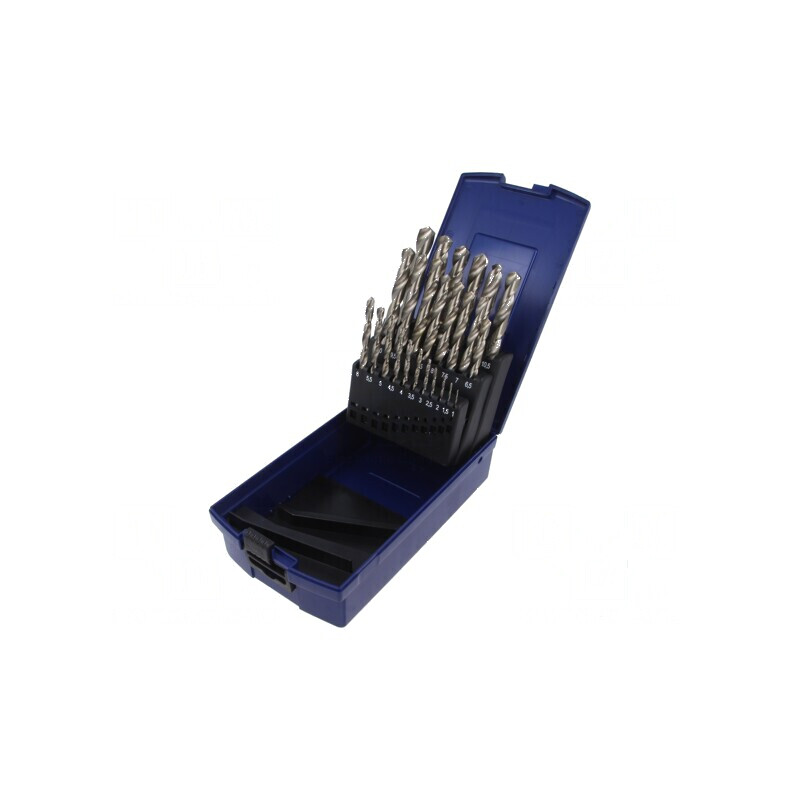 Set de burghie metal rapid HSS 25 buc. | Electronic-mag.ro | Componente Electronice