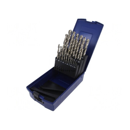 Set de burghie metal rapid HSS 25 buc. | Electronic-mag.ro | Componente Electronice