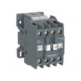 Contactor cu 3 poli și 3 contacte auxiliare la 24VAC | Electronic-mag.ro | Componente Electronice