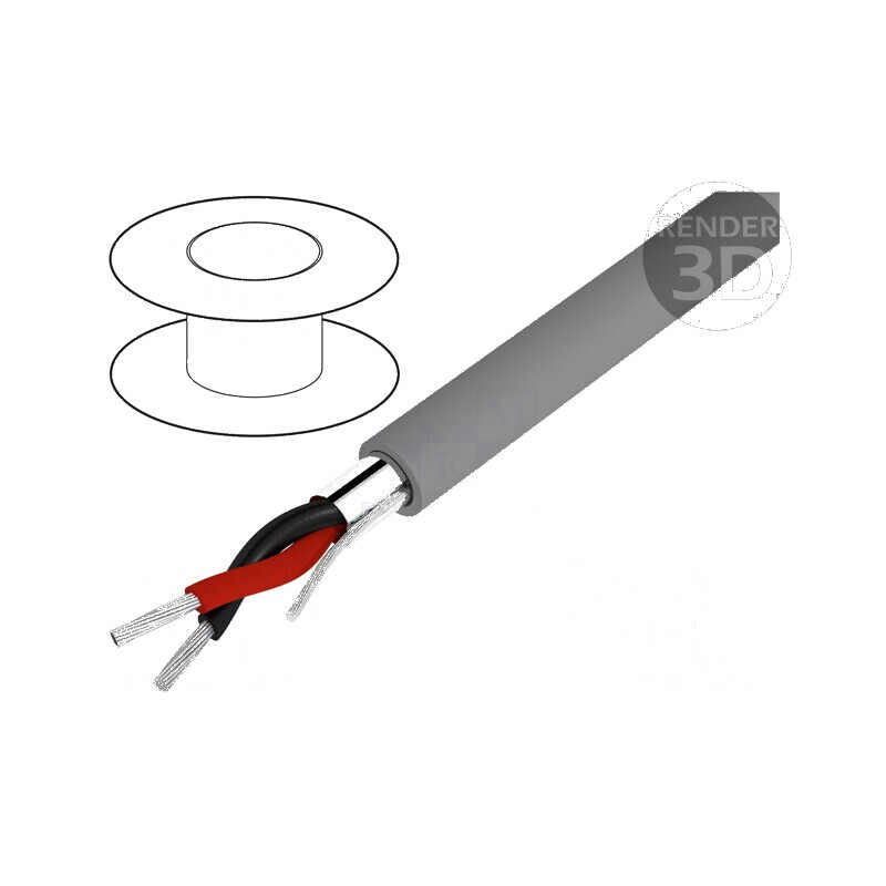 Cablu Alpha Essential C&C LSZH 1x2x24AWG | Electronic-mag.ro | Componente Electronice