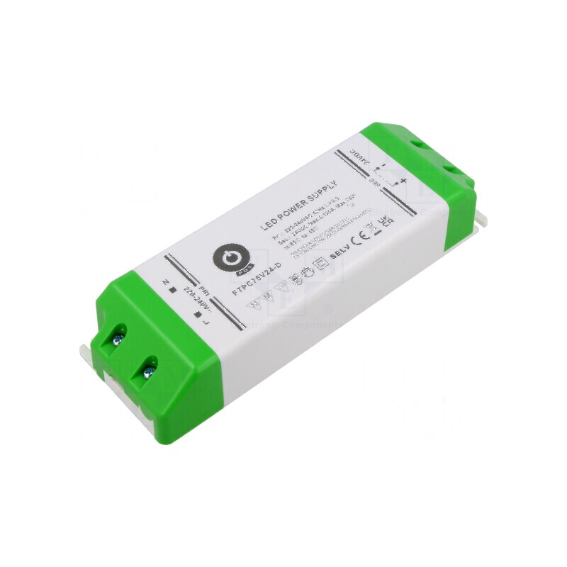 Alimentator LED pulsatoriu 75W 24VDC 3125mA 220-240VAC OUT: 1 | Electronic-mag.ro | Componente Electronice