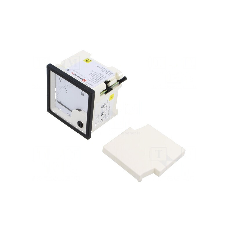 Voltmetru pe panou 0÷10V 72x72mm | Electronic-mag.ro | Componente Electronice