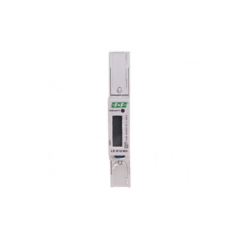 Contor digital pentru şină DIN 1-fazată LED | Electronic-mag.ro | Componente Electronice