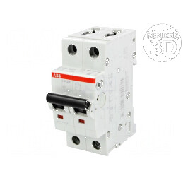 Întrerupător de supracurent 400VAC 50A, 2 poli, tip C | Electronic-mag.ro | Componente Electronice