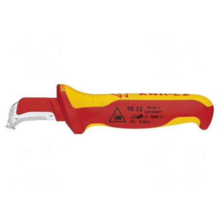 Cuţit pentru electricieni semirotund 180mm | Electronic-mag.ro | Componente Electronice
