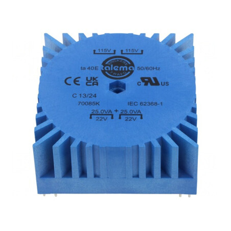Transformator toroidal 50VA 115VAC 230VAC 22V 22V 86% | Electronic-mag.ro | Componente Electronice