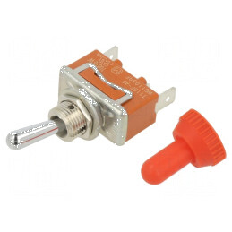 Comutator basculant SPDT ON-(ON) 15A/250VAC 15A/30VDC IP40 | Electronic-mag.ro | Componente Electronice