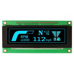 Afişaj OLED grafic 2,8 inch albastru | Electronic-mag.ro | Componente Electronice
