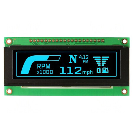 Afişaj OLED grafic 2,8 inch albastru | Electronic-mag.ro | Componente Electronice
