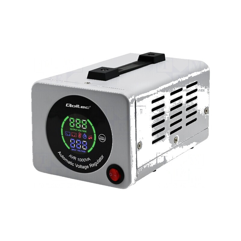 Stabilizator de tensiune automat 1000VA Schuko | Electronic-mag.ro | Componente Electronice