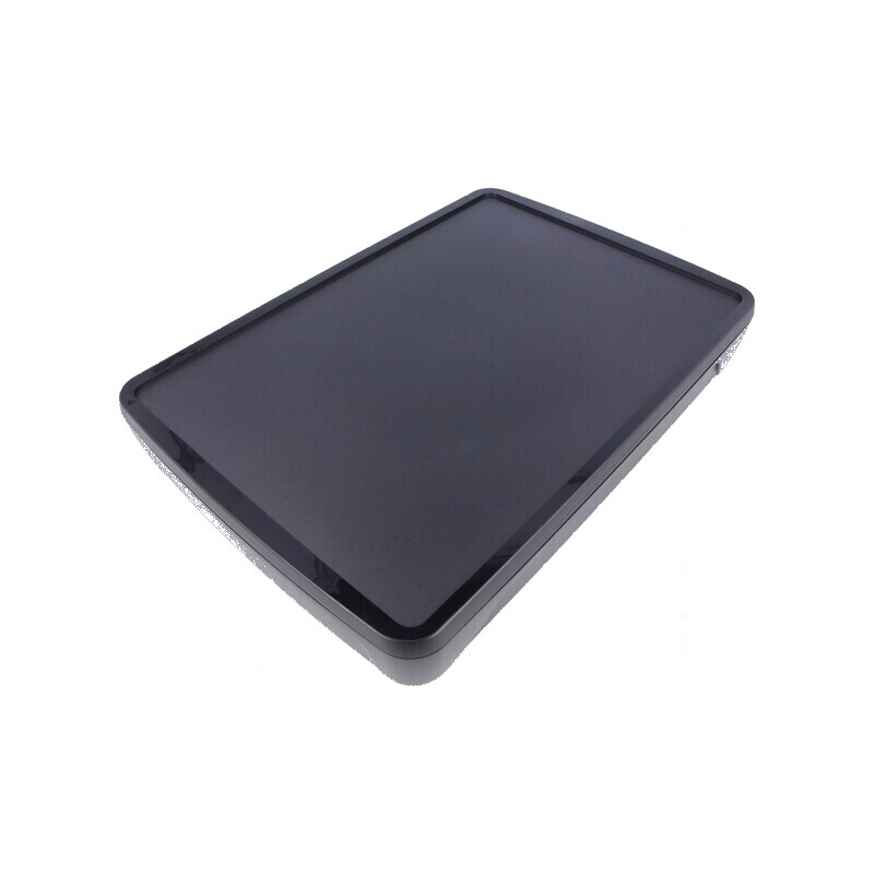 Carcasă universală neagră din ABS - 198mm x 285mm x 46mm | Electronic-mag.ro | Componente Electronice