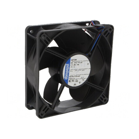 Ventilator DC axial 24VDC 119x119x38mm 184m3/h 42dBA 24AWG | Electronic-mag.ro | Componente Electronice