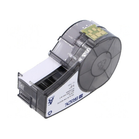 Bandă adezivă albă 12,7mm 6,4m | Electronic-mag.ro | Componente Electronice