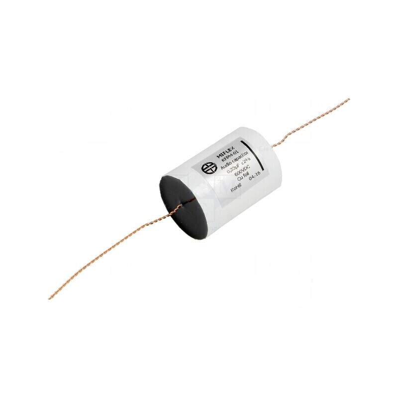 Condensator cupru-polipropilenă Ø27x38mm 0,33uF | Electronic-mag.ro | Componente Electronice