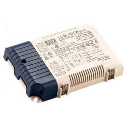 Alimentator pulsatoriu LED 40W 20÷50VDC 500÷1050mA IP20 LCM | Electronic-mag.ro | Componente Electronice