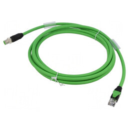 Cablu de conexiune IP20,IP67 60VDC 0,5A 3m PIN: 4 | Electronic-mag.ro | Componente Electronice