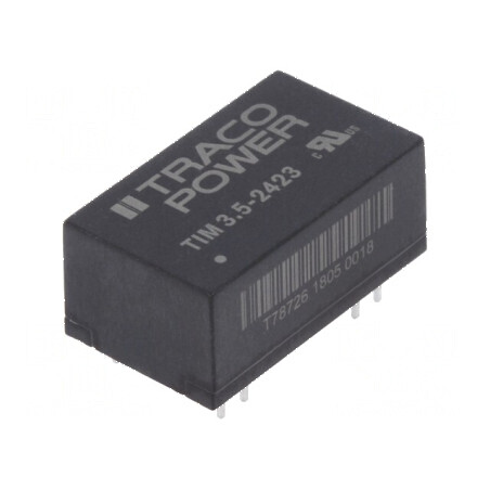 Convertor DC/DC 3,5W 18-36V la 15V/-15V | Electronic-mag.ro | Componente Electronice