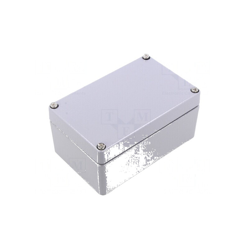 Carcasă universală gri din aluminiu - dimensiuni 80mm x 125mm x 57mm | Electronic-mag.ro | Componente Electronice Carcasă universală gri din aluminiu - dimensiuni 80mm x 125mm x 57mm | Electronic-mag.ro | Componente Electronice