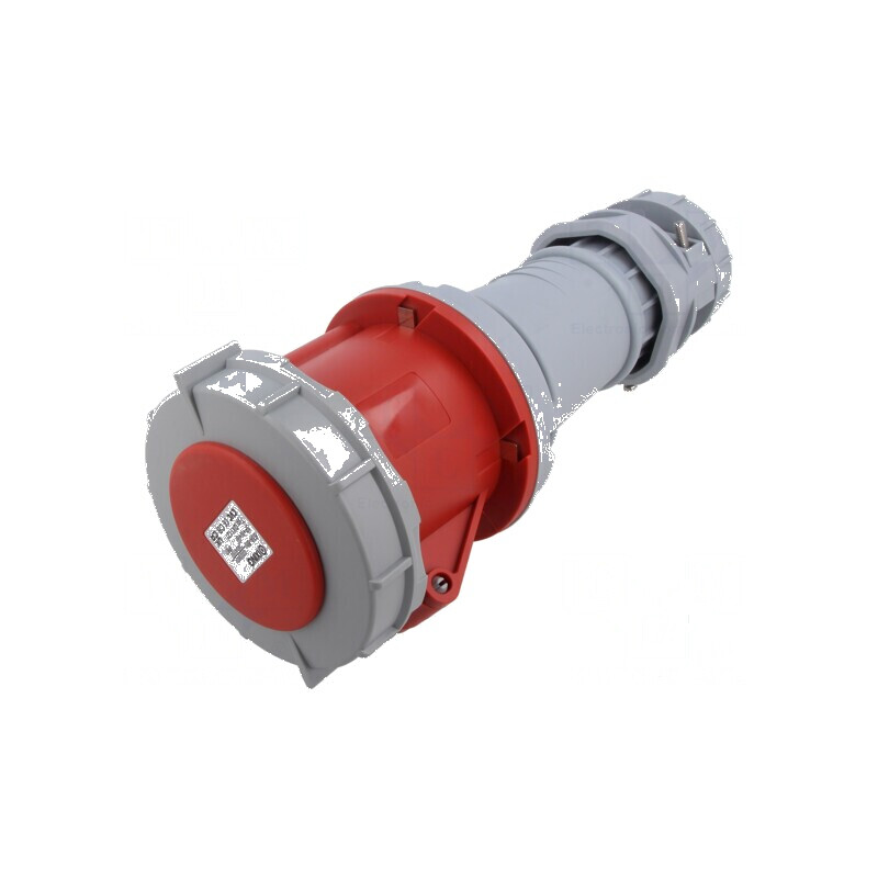 Conector AC mufă mamă 63A IEC 60309 IP67 5 pini | Electronic-mag.ro | Componente Electronice