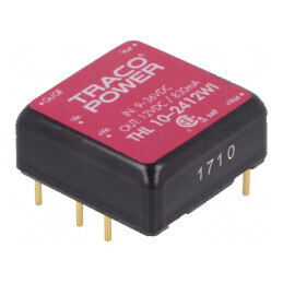 Convertor DC/DC 10W 9-36V la 12VDC 830mA | Electronic-mag.ro | Componente Electronice