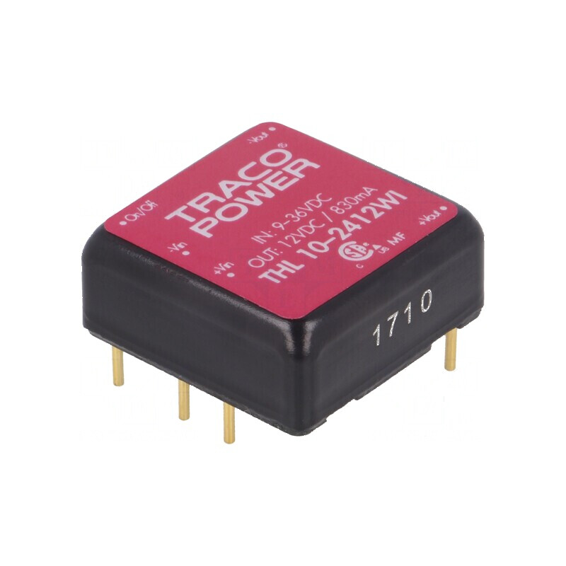 Convertor DC/DC 10W 9-36V la 12VDC 830mA | Electronic-mag.ro | Componente Electronice