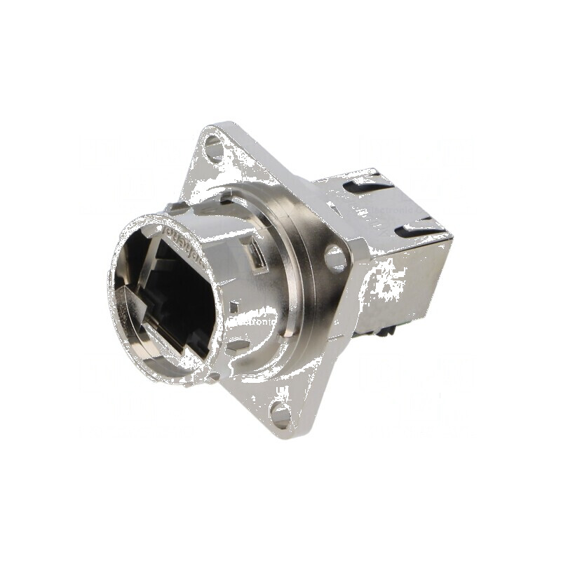 Conector RJ45 mufă PIN 8 RJF ecranat IP68 | Electronic-mag.ro | Componente Electronice