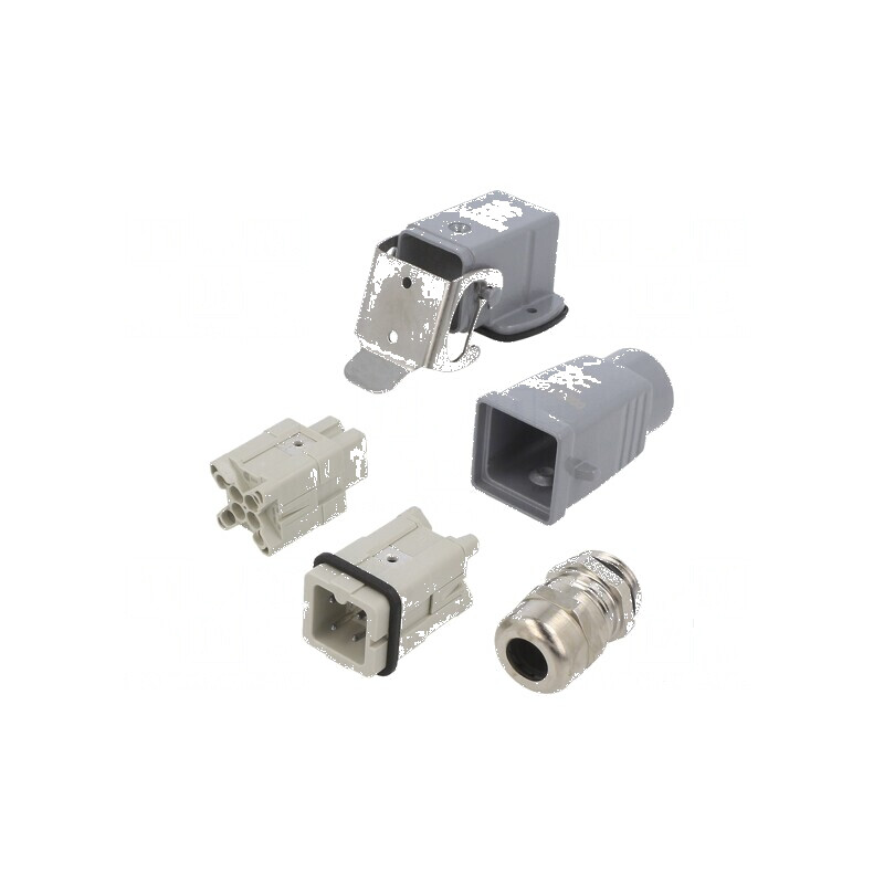 Conector HDC tată mamă set complet 4 PIN | Electronic-mag.ro | Componente Electronice