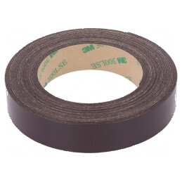 Bandă magnetică maro 19mm x 5m | Electronic-mag.ro | Componente Electronice