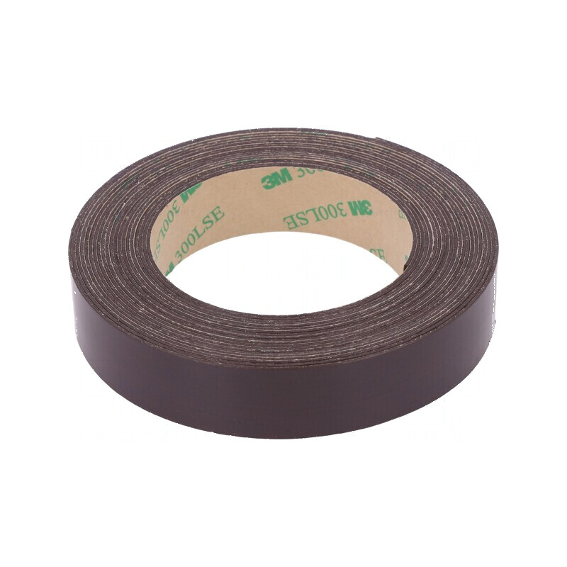 Bandă magnetică maro 19mm x 5m | Electronic-mag.ro | Componente Electronice