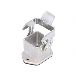 Carcasă pentru conectori HDC Han-INOX dimensiune 3A drept | Electronic-mag.ro | Componente Electronice